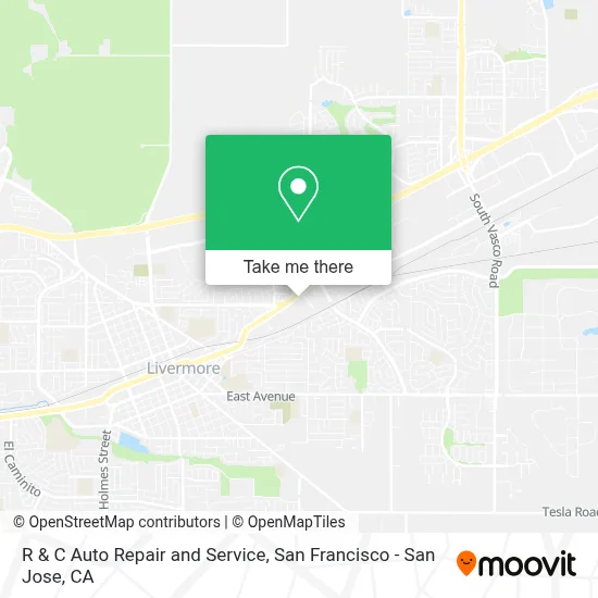 R & C Auto Repair and Service map