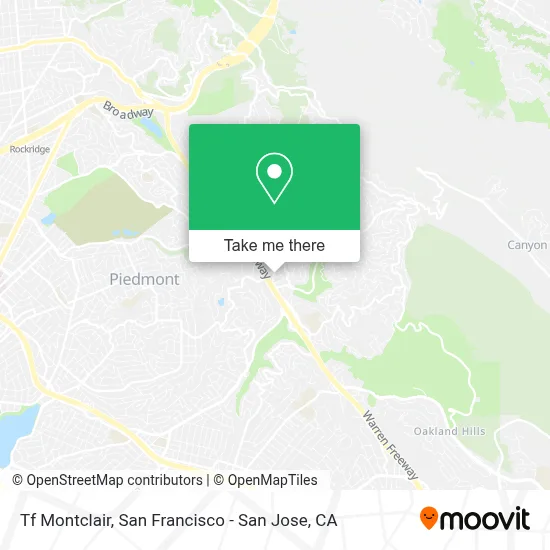 Tf Montclair map