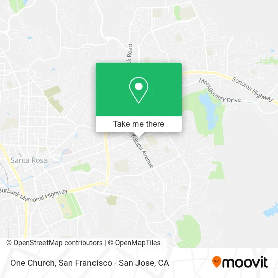 One Church map