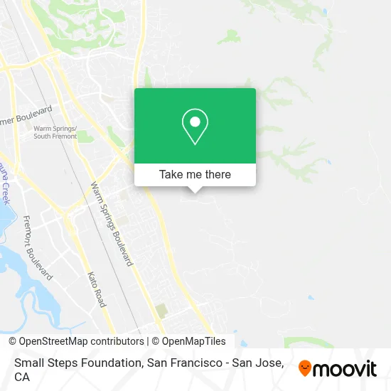 Small Steps Foundation map