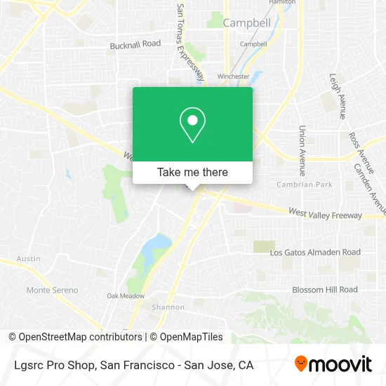 Lgsrc Pro Shop map
