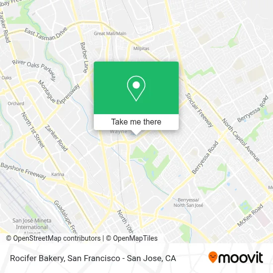 Rocifer Bakery map