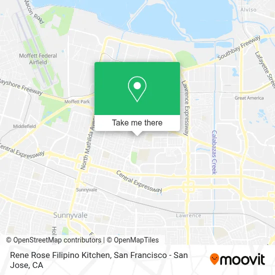 Rene Rose Filipino Kitchen map