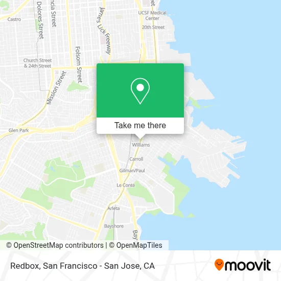 Redbox map
