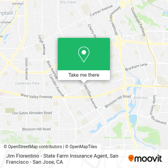 Jim Fiorentino - State Farm Insurance Agent map