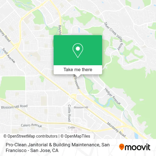 Pro-Clean Janitorial & Building Maintenance map