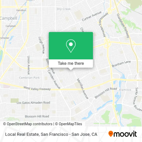 Local Real Estate map