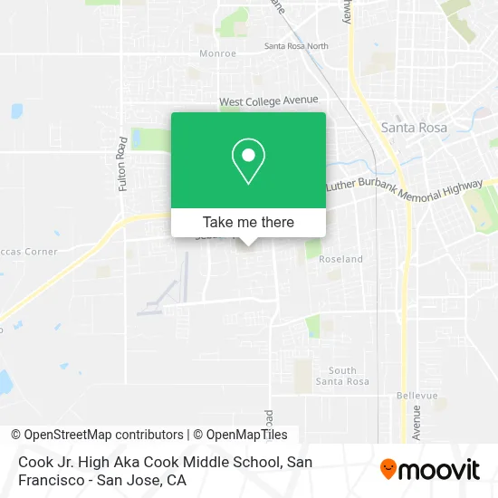 Cook Jr. High Aka Cook Middle School map