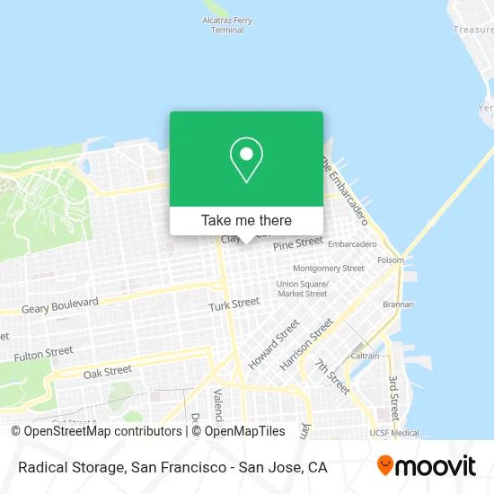 Radical Storage map
