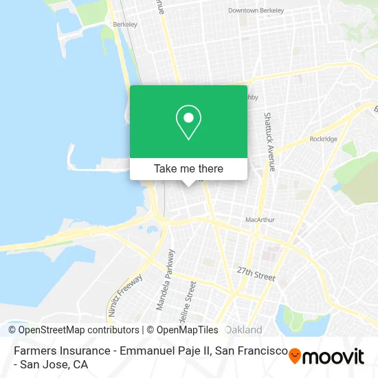 Farmers Insurance - Emmanuel Paje II map