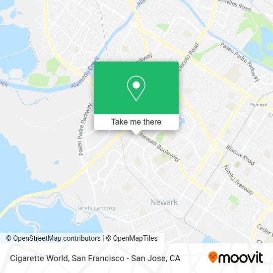 Cigarette World map