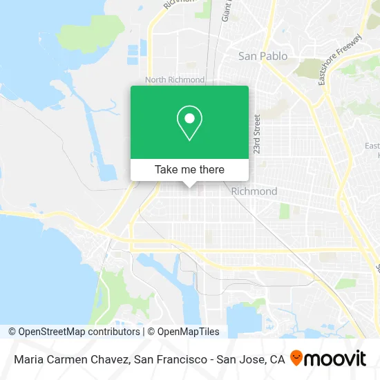 Maria Carmen Chavez map