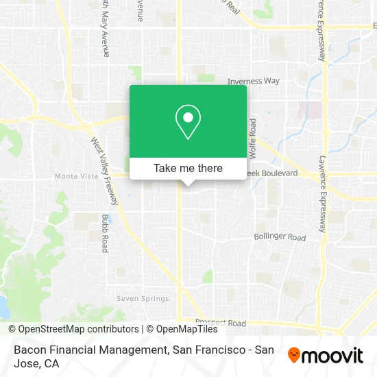 Bacon Financial Management map