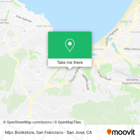 Mpc Bookstore map