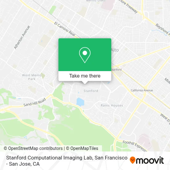 Stanford Computational Imaging Lab map