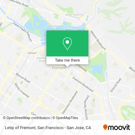 Letip of Fremont map