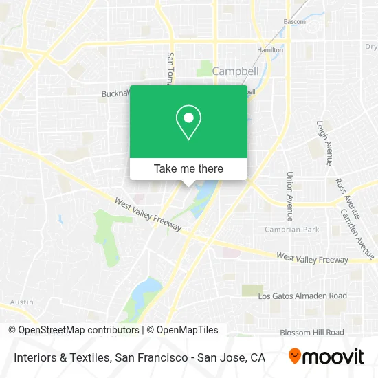 Interiors & Textiles map