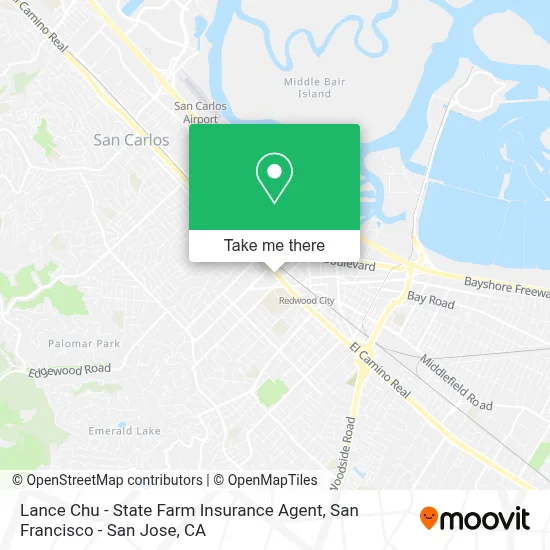 Lance Chu - State Farm Insurance Agent map