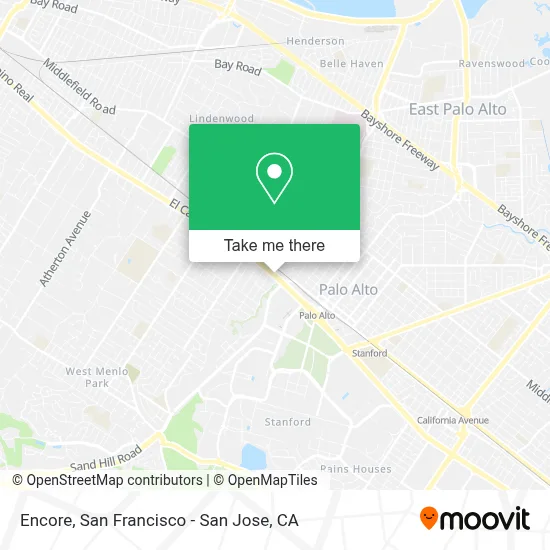 Encore map