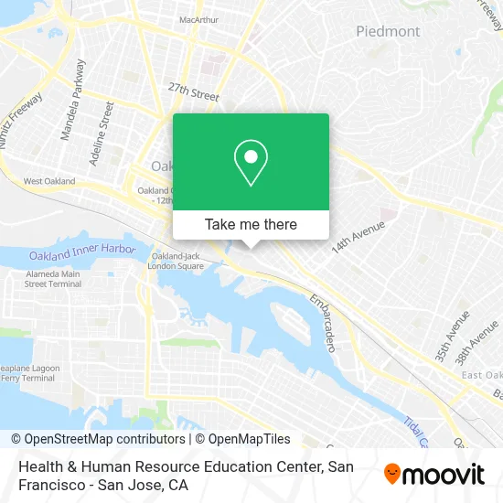 Health & Human Resource Education Center map