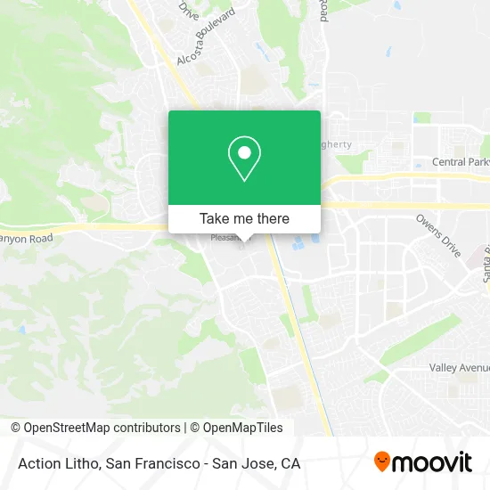 Action Litho map