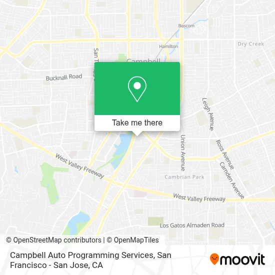 Campbell Auto Programming Services map
