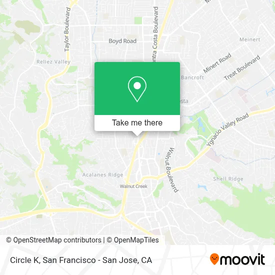 Circle K map