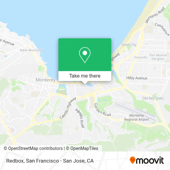 Redbox map