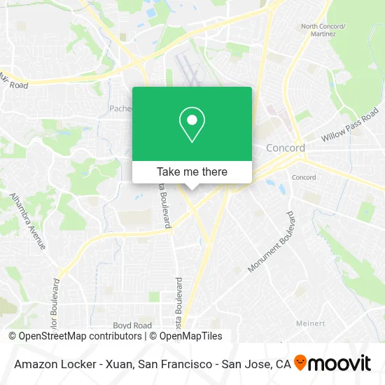 Amazon Locker - Xuan map