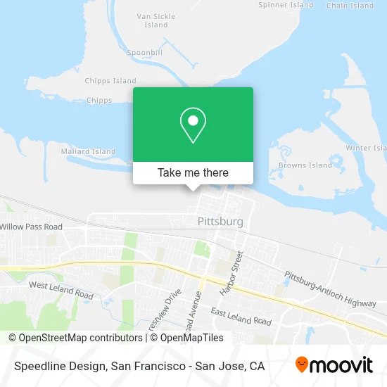 Speedline Design map