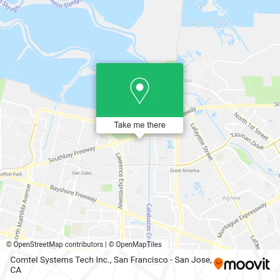 Comtel Systems Tech Inc. map