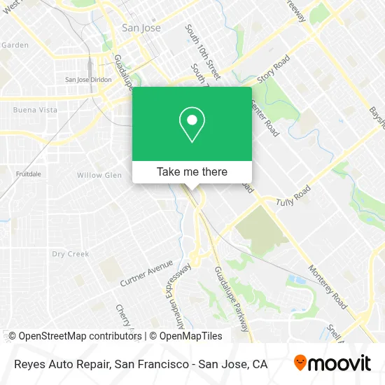 Reyes Auto Repair map