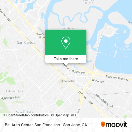 Bsl Auto Center map