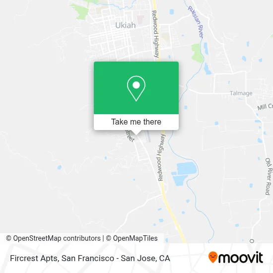 Fircrest Apts map