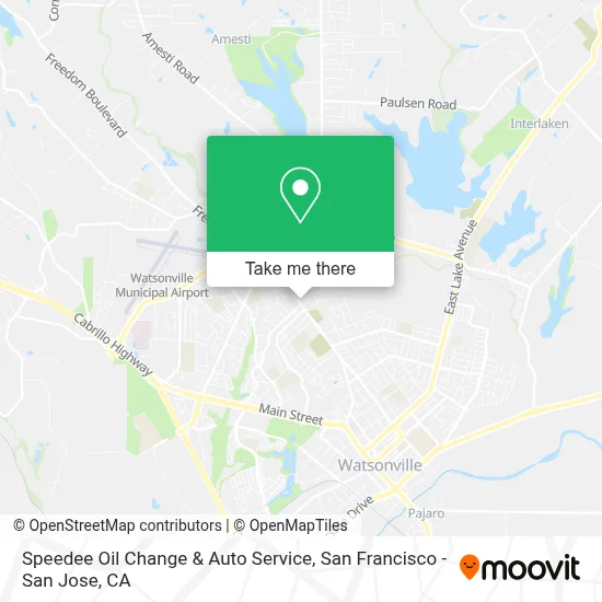 Speedee Oil Change & Auto Service map