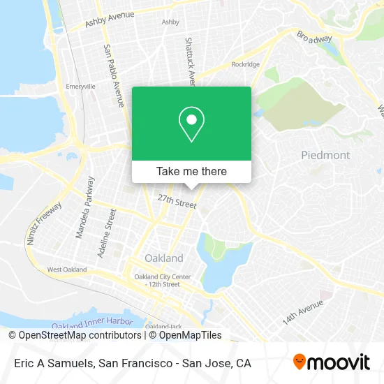 Eric A Samuels map