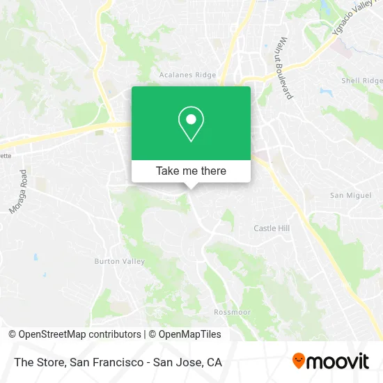 The Store map