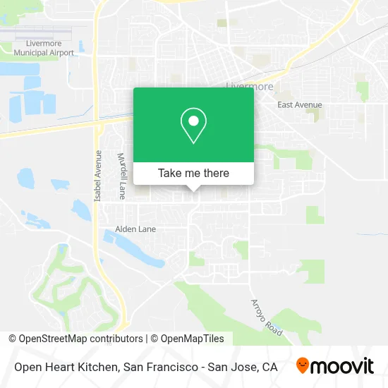 Open Heart Kitchen map