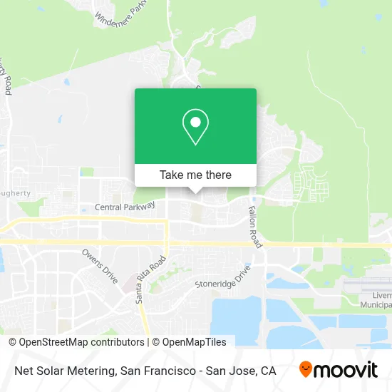 Net Solar Metering map