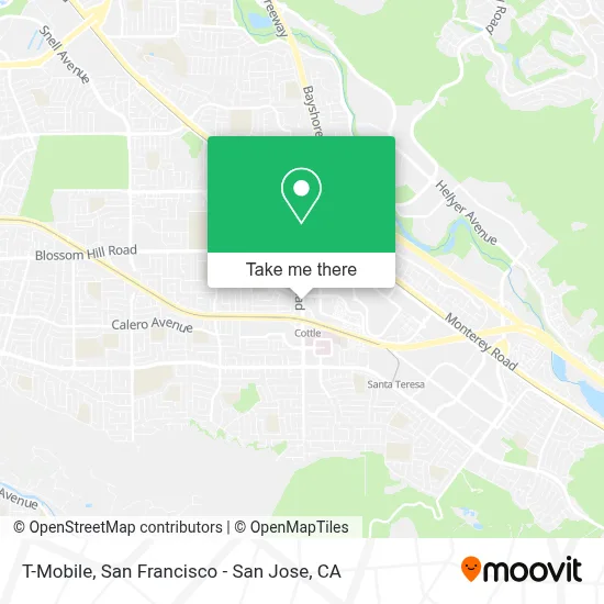 T-Mobile map