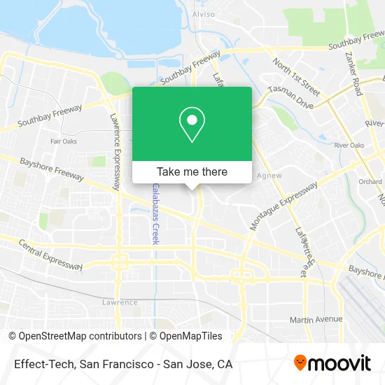 Effect-Tech map