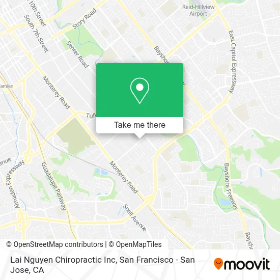 Lai Nguyen Chiropractic Inc map