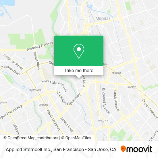 Applied Stemcell Inc. map