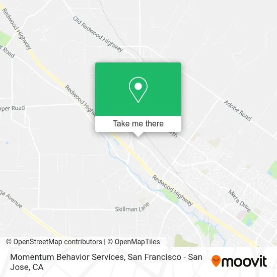 Momentum Behavior Services map