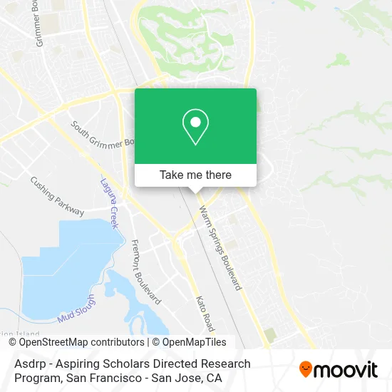 Asdrp - Aspiring Scholars Directed Research Program map