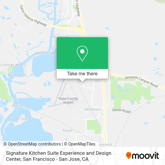 Signature Kitchen Suite Experience and Design Center map