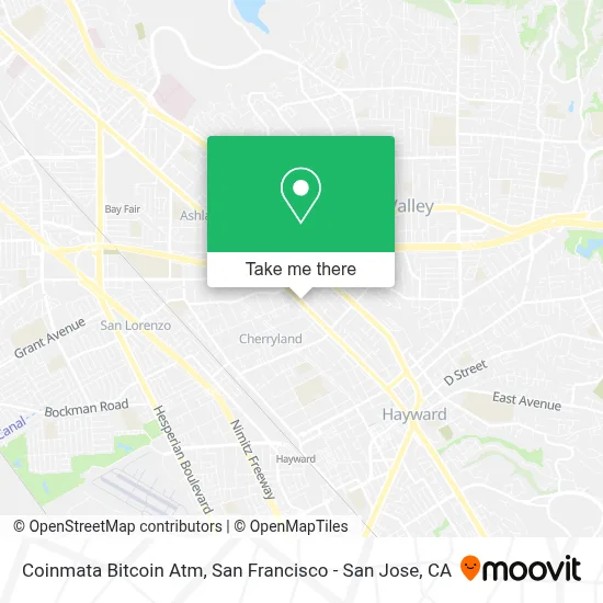 Coinmata Bitcoin Atm map