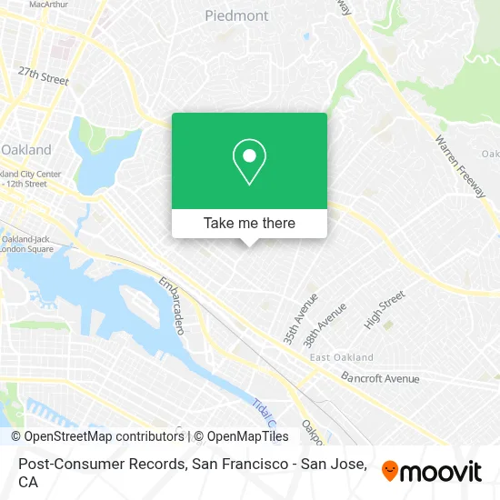 Post-Consumer Records map