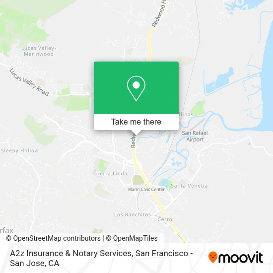 A2z Insurance & Notary Services map