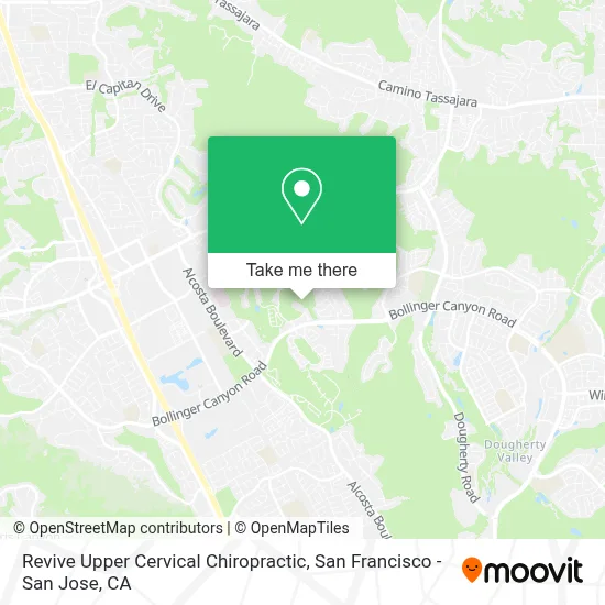 Revive Upper Cervical Chiropractic map